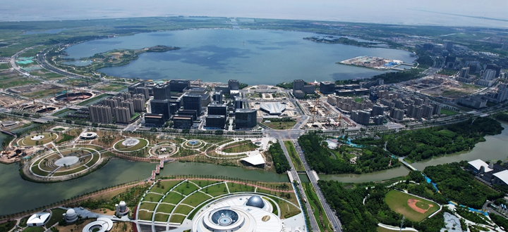 Lin-gang Special Area develops its digital twin city